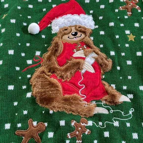 HOLIDAY HYPE Ugly Christmas Sweater Size XL Worn Once! - Picture 5 of 5